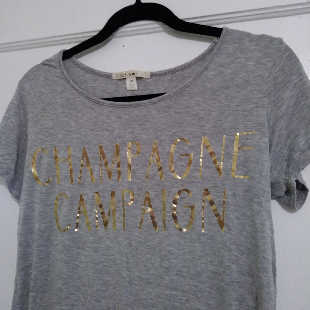 Champagne Campaign Tee Shirt